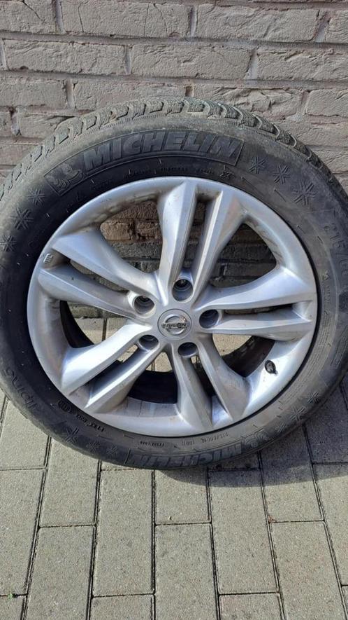 4 jantes Qashqai 17", Auto-onderdelen, Banden en Velgen, Velg(en), 17 inch, Gebruikt, Ophalen