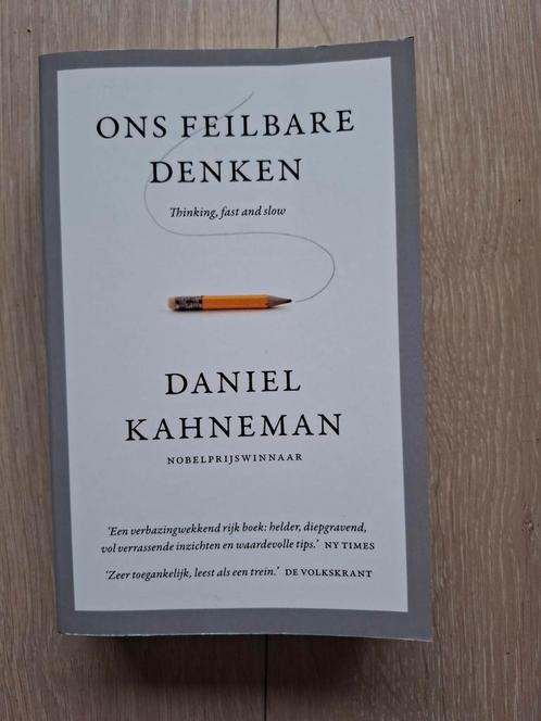 Daniel Kahneman - Ons feilbare denken, Boeken, Psychologie, Zo goed als nieuw, Ophalen of Verzenden