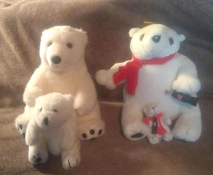 ijsbeer knuffels, Diversen, Kerst, Ophalen of Verzenden