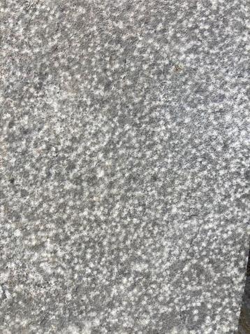 Zwembadrand in gebouchardeerde blauwe steen voor min. 8x4m beschikbaar voor biedingen