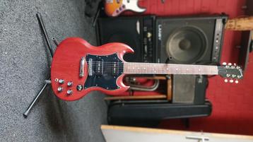 Gibson SG Classic Faded Worn Cherry P90 disponible aux enchères