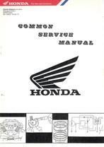 HONDA Vintage officieel dealerhandboek alle motoren tot 1988, Ophalen of Verzenden, Honda