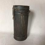 wo2 - Duitse gasmaskerbus Wehrmacht - kleurlagen, Verzamelen, Ophalen of Verzenden, Landmacht, Kist of Geocache