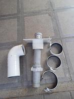 kondensasie ketel buis 100mm 60mm met 3 klemmen, Doe-het-zelf en Bouw, Chauffageketels en Boilers, Ophalen of Verzenden, Gebruikt