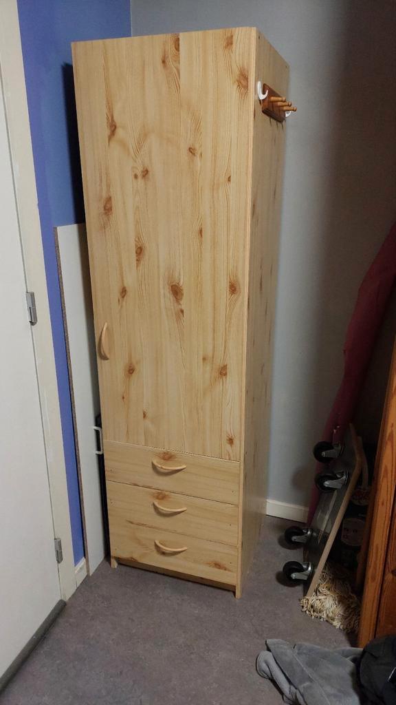 Kolomopbergkast met 3 laden, Huis en Inrichting, Kasten | Stellingkasten, Ophalen