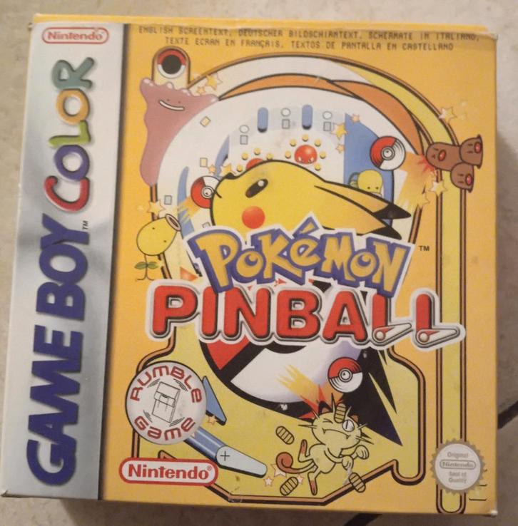 Nintendo Gameboy Color: Pokémon Pinball  ., Games en Spelcomputers, Games | Nintendo Game Boy, Gebruikt, Avontuur en Actie, 3 spelers of meer