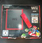 Wii mini rood, Games en Spelcomputers, Ophalen, Zo goed als nieuw, Met 1 controller, Met games