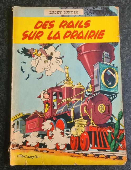 Lucky luke - Des rails sur la prairie - EO, Livres, BD, Utilisé, Enlèvement ou Envoi