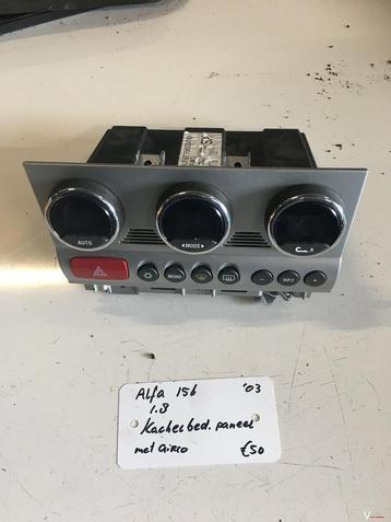 Alfa 156 1.8 2003 Kachelbedieningspaneel met airco beschikbaar voor biedingen