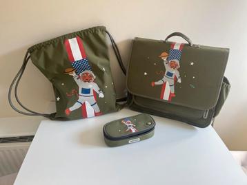 Jack Piers Boekentas + pennenzak + zwemtas astronaut beschikbaar voor biedingen