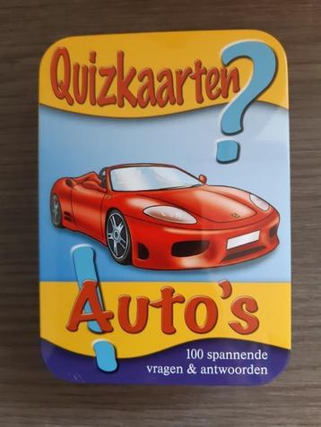 Quizkaarten auto's (nieuw)