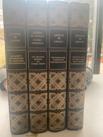 4 livres histoire secrète de notre temps-Jacques Delaunay beschikbaar voor biedingen