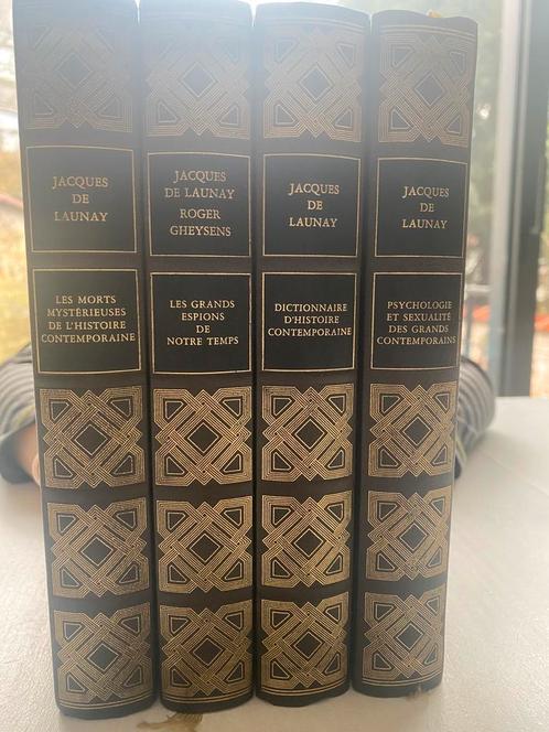 4 livres histoire secrète de notre temps-Jacques Delaunay, Antiek en Kunst, Antiek | Boeken en Manuscripten, Ophalen