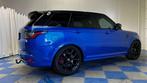 Land Rover Range Rover Sport 5.0 V8 SVR LICHTE VRACHT bj. 20, Automaat, Blauw, Leder, Bedrijf