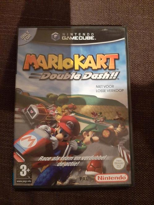 Nintendo Gamecube Mariokart Double Dash, Games en Spelcomputers, Games | Nintendo GameCube, Zo goed als nieuw, Ophalen of Verzenden