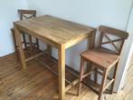 hoge tafel met stoelen, Ophalen, Gebruikt