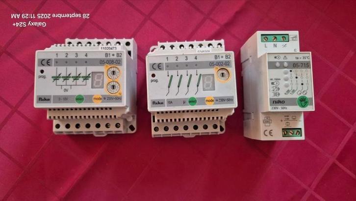 Matériel NikoBus liste et prix au 30/09/2025., Doe-het-zelf en Bouw, Elektriciteit en Kabels, Zo goed als nieuw, Overige typen