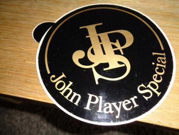 John Player Special (JPS ) sticker  Retro uit de jaren 70., Enlèvement ou Envoi