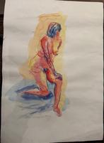 Theo Swagemakers, œuvre unique signée et datée, Antiquités & Art, Enlèvement