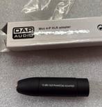 Convertisseur MINI XLR - XLR3 phantom 48v adapt, TV, Hi-fi & Vidéo, Enlèvement ou Envoi, Neuf