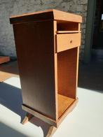 Nachtkastje - Bijzetkastje - Telefoonkastje - Hout, Ophalen