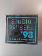 Boîte de 2 CD. Studio Bruxelles. Cela va de l'avant en 98., Utilisé, Enlèvement ou Envoi