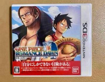 One Piece: Romance Dawn JAPANSE spel game Nintendo 3DS 3-DS beschikbaar voor biedingen