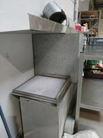 Dampkap maes inox, Ophalen, Zo goed als nieuw, Vrijstaand, Motor