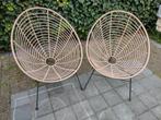 2 rotanstoelen tuin, Jardin & Terrasse, Chaises de jardin, Enlèvement, Utilisé, Rotin