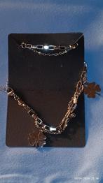 Bracelet en acier inoxydable avec trèfle, Bijoux, Sacs & Beauté, Bracelets, Acier, Enlèvement ou Envoi, Neuf