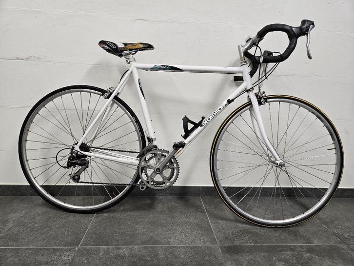 Racefiets Decathlon Aluminium wit serie R 5.1, Fietsen en Brommers, Fietsen | Racefietsen, Gebruikt, Heren, Overige merken, 10 tot 15 versnellingen