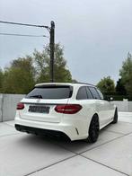 Mercedes C43 AMG (lichte vracht), Auto's, Automaat, Wit, Leder, Break