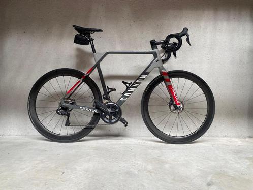 Canyon Inflite CF SLX (Alpecin-uitvoering) – Ultegra Di2 - L, Fietsen en Brommers, Fietsen | Racefietsen, Zo goed als nieuw, Heren