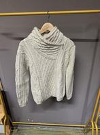 Vest - Aran Cable Knit Side Zip Cardigan100% Merino Wool -Be, Vêtements | Femmes, Comme neuf, Beige, Enlèvement ou Envoi