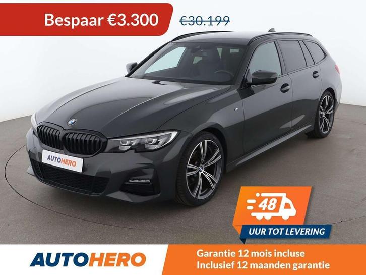 BMW 3 Serie 318 318d M Sport (bj 2021, automaat), Auto's, BMW, Te koop, 3 Reeks, ABS, Achteruitrijcamera, Airbags, Airconditioning