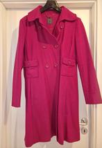 Prachtige fuchsia jas van scheerwol - Xandres -Maat 40, Kleding | Dames, Jassen | Winter, Gedragen