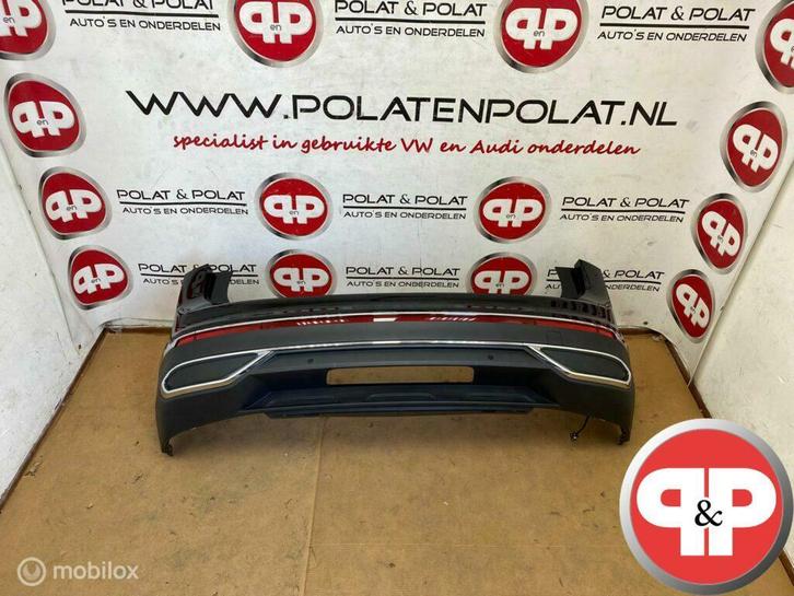 VW Tiguan 5NA Facelift Achterbumper 4x pdc LC9X, Auto-onderdelen, Carrosserie