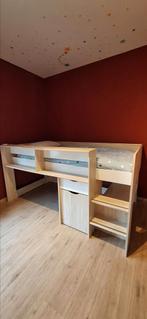 Halfhoogslaper + kledingkast + bureau!, Ophalen, Gebruikt, Halfhoogslaper