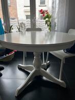 Table + 6 chaises + Divan Clic Clac, Zo goed als nieuw