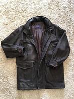 Veste 3/4 homme cuir, Maat 52/54 (L), Bruin, Ophalen of Verzenden, Gedragen