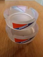 2 JOHNSON ASBAKKEN VAN 10 CM VOOR 2€ PER STUK, Verzamelen, Rookartikelen, Aanstekers en Luciferdoosjes, Ophalen, Nieuw