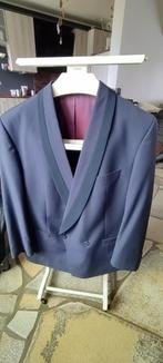 Blauwe smokingjas, Kleding | Heren, Kostuums en vesten, Ophalen of Verzenden, Zo goed als nieuw, Blauw