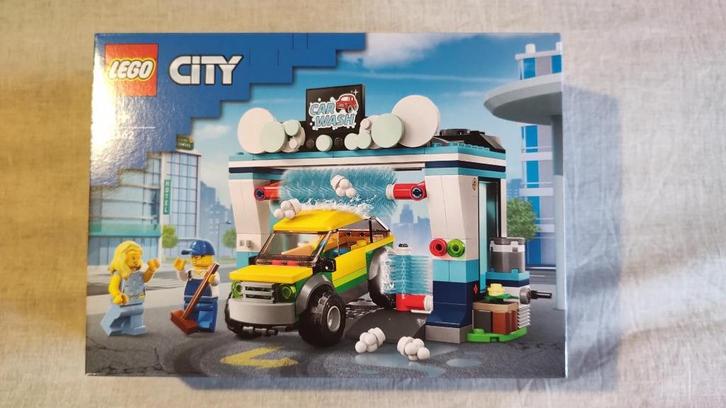Lego City 60362 – Autowasserette, Kinderen en Baby's, Speelgoed | Duplo en Lego, Nieuw, Lego, Complete set, Ophalen of Verzenden