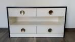 Vintage ladenkast/TV Meubel, Ophalen, 100 tot 150 cm, Minder dan 100 cm, 25 tot 50 cm