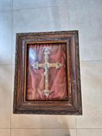 Kader met gebogen glas  met kuisbeeld, Antiek en Kunst, Ophalen