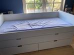 Bopita bed 90x 200+extra slaapunit-opbergbakken-zijbeschermi, Ophalen, 85 tot 100 cm, Gebruikt, Hoogslaper of Stapelbed
