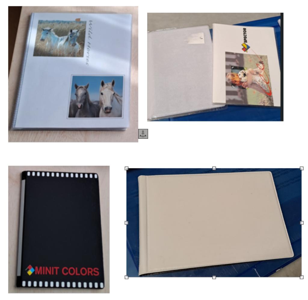 Pochettes photos, Enlèvement ou Envoi, Utilisé