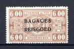 BA15 MNH** 1935 - Spoorwegzegels met opdruk "BAGAGES - REISG, Ophalen of Verzenden, Postfris, Postfris