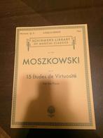 Moszkowski - 12 études op. 72 (piano), Nieuw, Ophalen of Verzenden