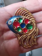 Vintage broche, vis., Ophalen, Zo goed als nieuw